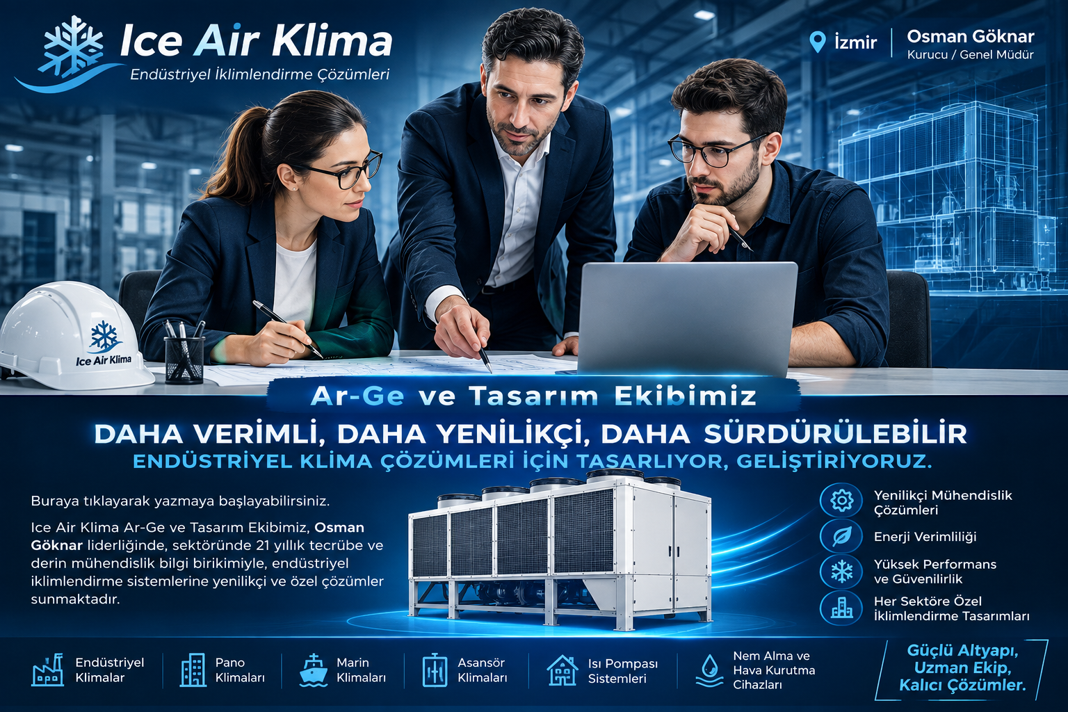 > Yenilikçi Mühendislik, Kalıcı Çözümler >